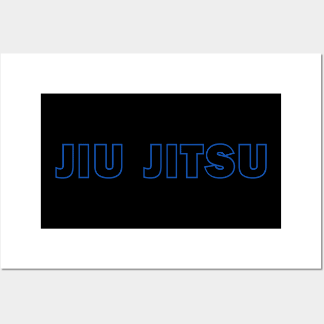 Jiu Jitsu Wall Art by Ruiz Combat Grappling